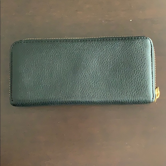 Marc Jacobs zip wallet black leather - Picture 2 of 4